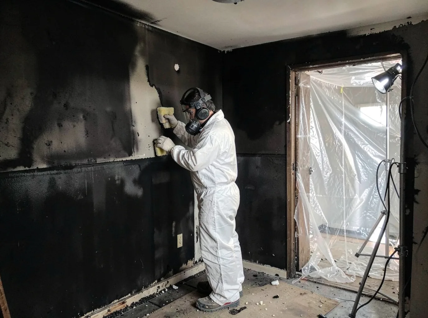 Fire Damage Restoration company in Nettie, WV